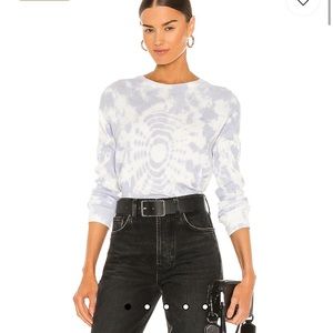 Re/Done X Hanes Thermal Long Sleeve Tee Lilac Drop M